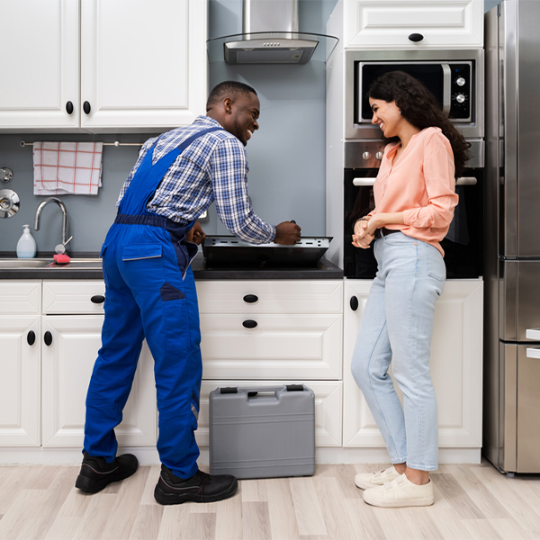can you provide an estimate for cooktop repair before beginning any work in Speedwell TN